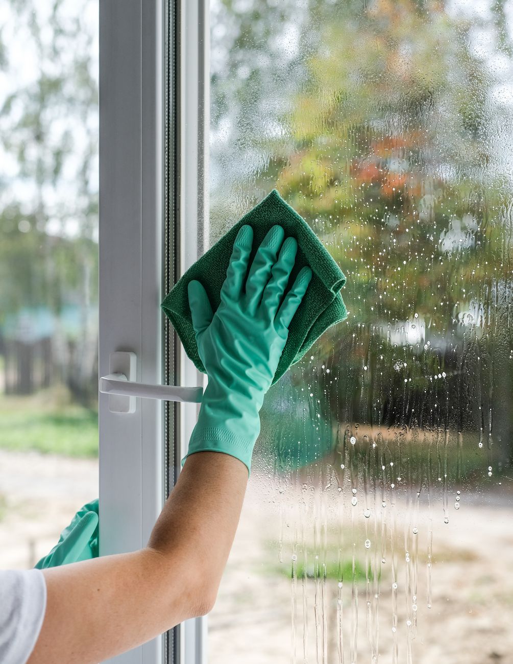 a young woman cleaning window at home general cle 2023 01 16 21 54 51 utc copy